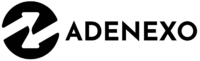 logo adenexo negro